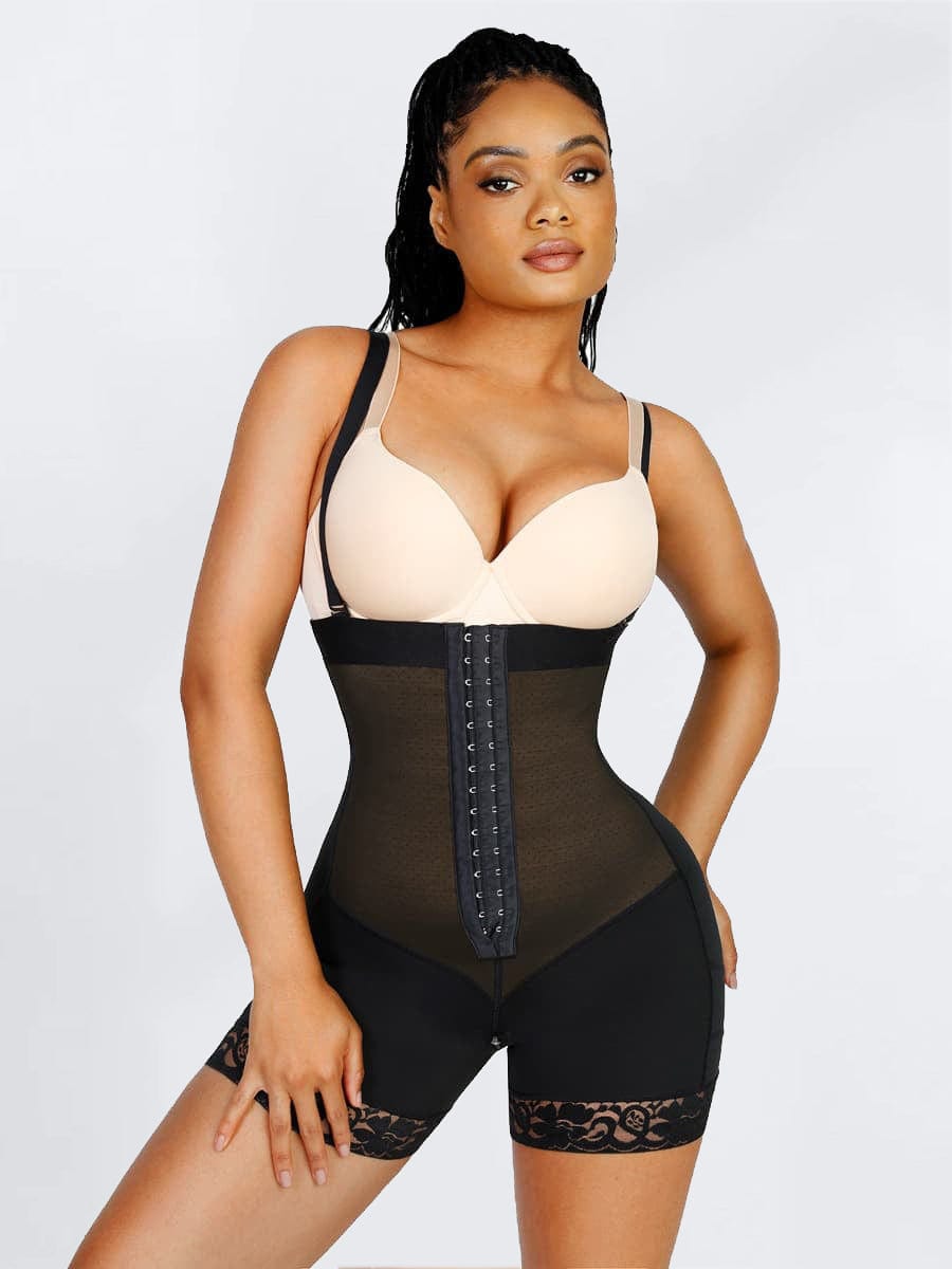 Großhandel Sexy Spitze Firm Kompression Latex Gesäß Hebe Shapewear