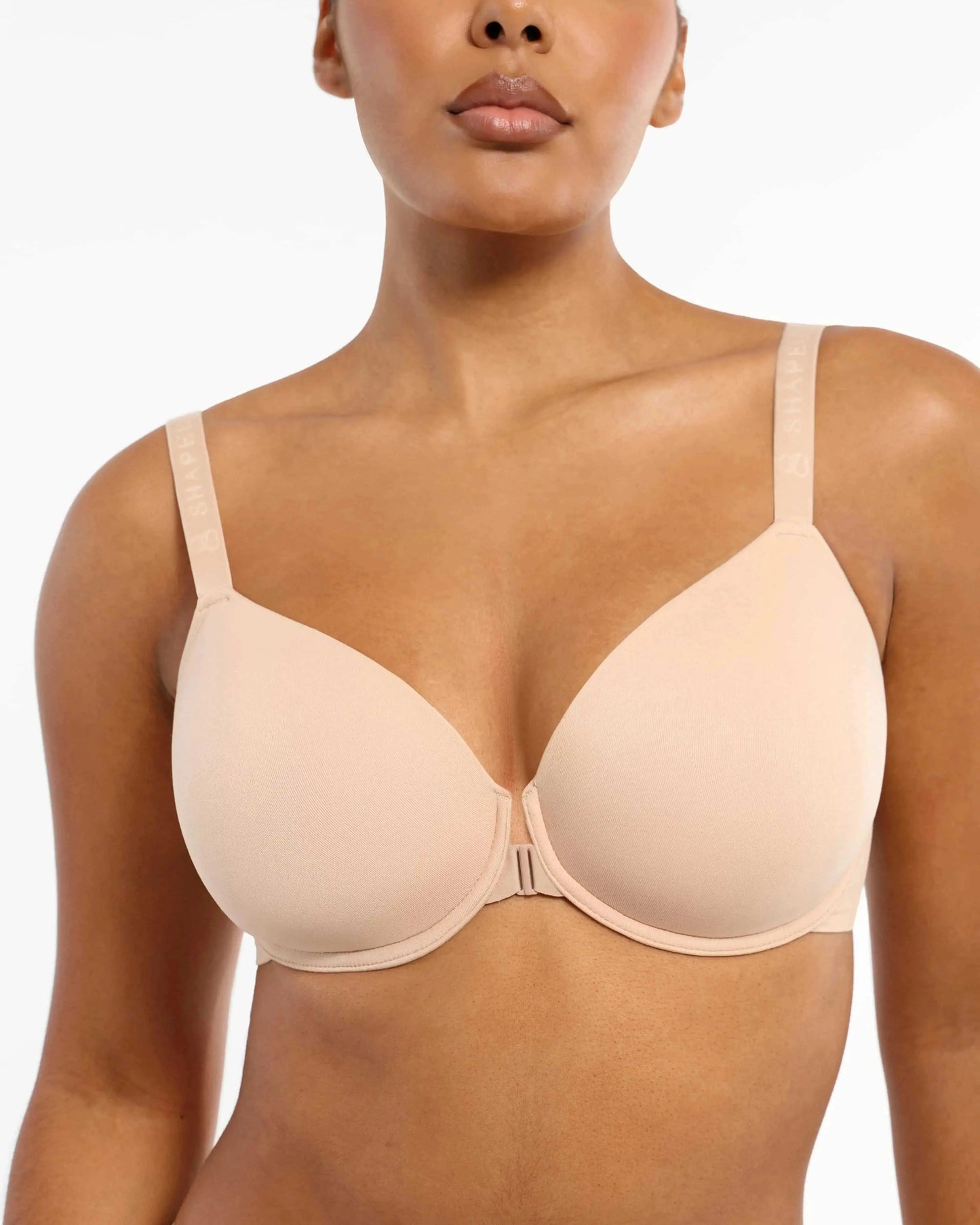 WireEase® Front Close Underwired T-Shirt Bra