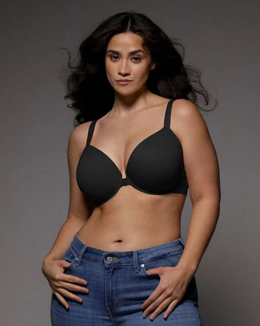 WireEase® Front Close Underwired T-Shirt Bra