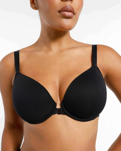 WireEase® Front Close Underwired T-Shirt Bra