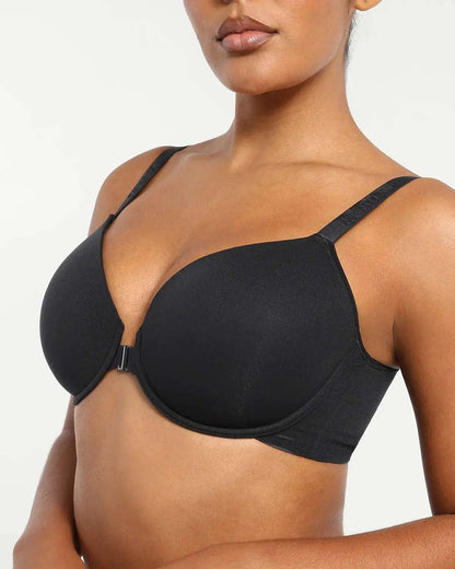 WireEase® Front Close Underwired T-Shirt Bra