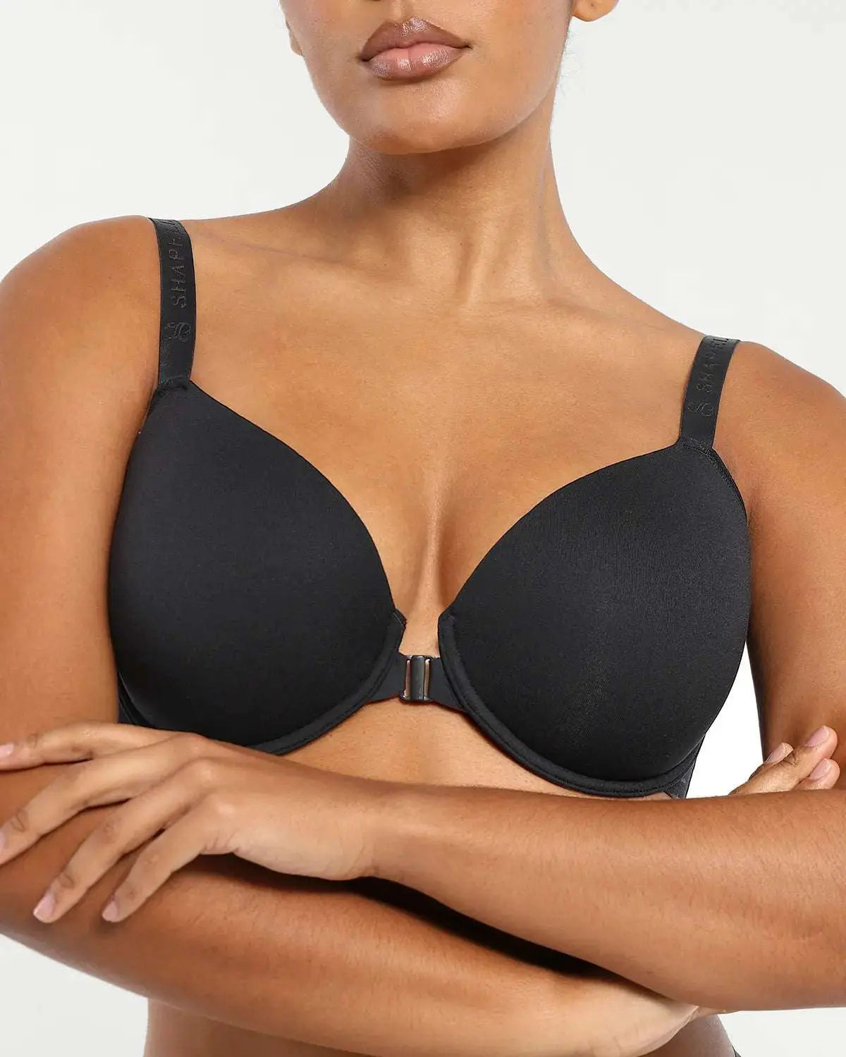 WireEase® Front Close Underwired T-Shirt Bra
