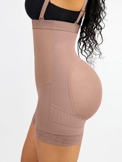 Großhandel Sexy Spitze Firm Kompression Latex Gesäß Hebe Shapewear 