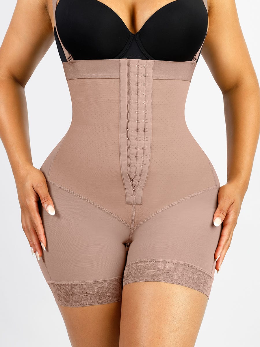 Großhandel Sexy Spitze Firm Kompression Latex Gesäß Hebe Shapewear 