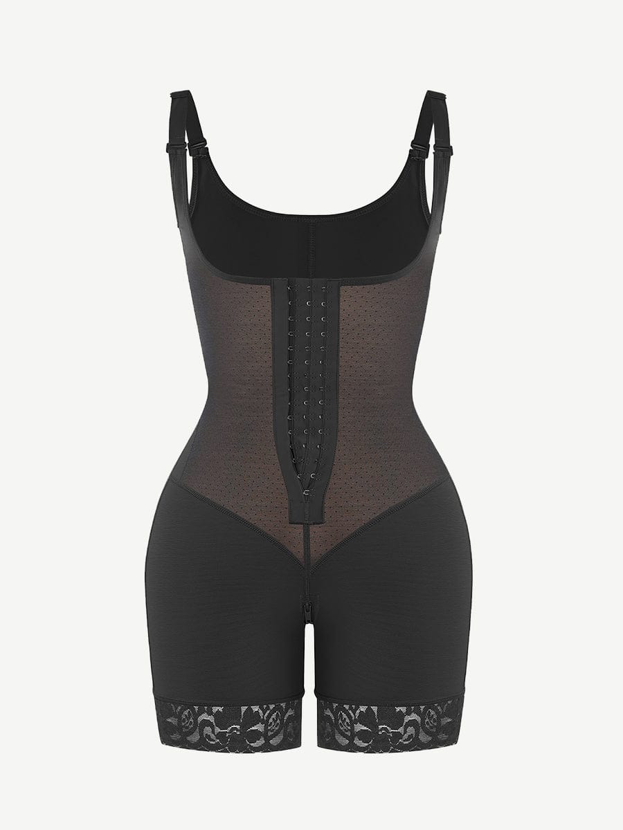 Wholesale Breathable Latex Open Bust Tummy Control Firm Compression Shapewear