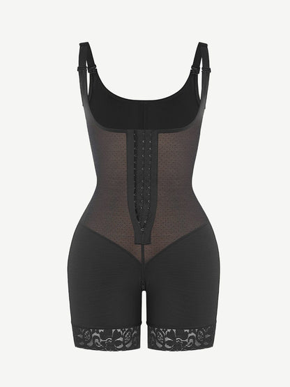 Wholesale Breathable Latex Open Bust Tummy Control Firm Compression Shapewear