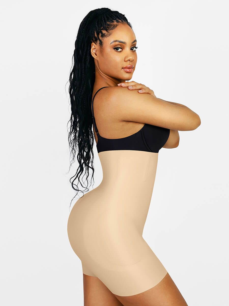 Wholesale High Waisted Air Slim Butt Lifter with Removable Hip Pads